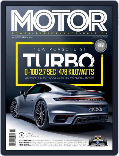 Motor Magazine Australia March 1st, 2020 Digital Back Issue Cover