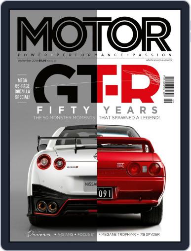 Motor Magazine Australia September 1st, 2019 Digital Back Issue Cover