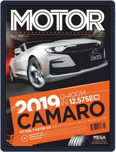 Motor Magazine Australia June 1st, 2019 Digital Back Issue Cover