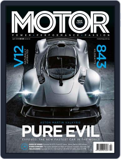 Motor Magazine Australia April 1st, 2018 Digital Back Issue Cover