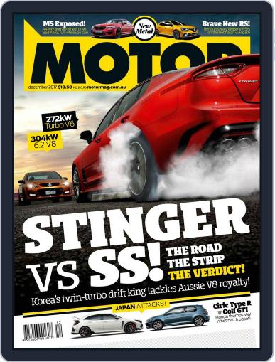 Motor Magazine Australia December 1st, 2017 Digital Back Issue Cover