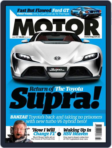 Motor Magazine Australia July 1st, 2017 Digital Back Issue Cover