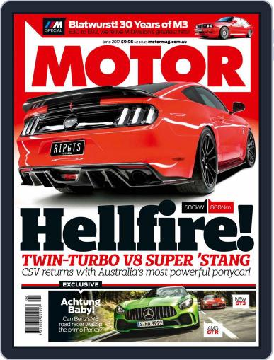 Motor Magazine Australia June 1st, 2017 Digital Back Issue Cover