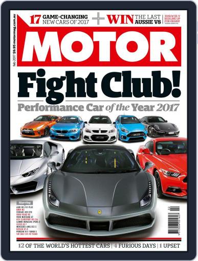 Motor Magazine Australia February 1st, 2017 Digital Back Issue Cover