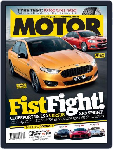 Motor Magazine Australia May 4th, 2016 Digital Back Issue Cover