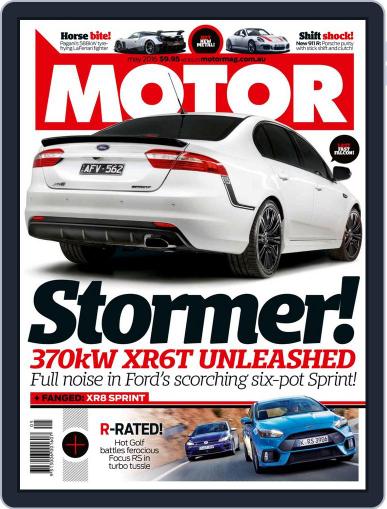 Motor Magazine Australia April 6th, 2016 Digital Back Issue Cover