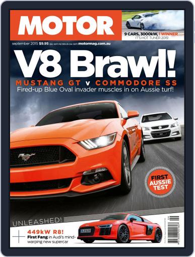 Motor Magazine Australia September 1st, 2015 Digital Back Issue Cover