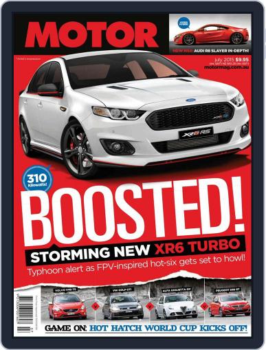 Motor Magazine Australia June 3rd, 2015 Digital Back Issue Cover