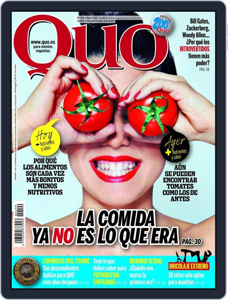 Quo (Digital) Subscription                    March 22nd, 2012 Issue