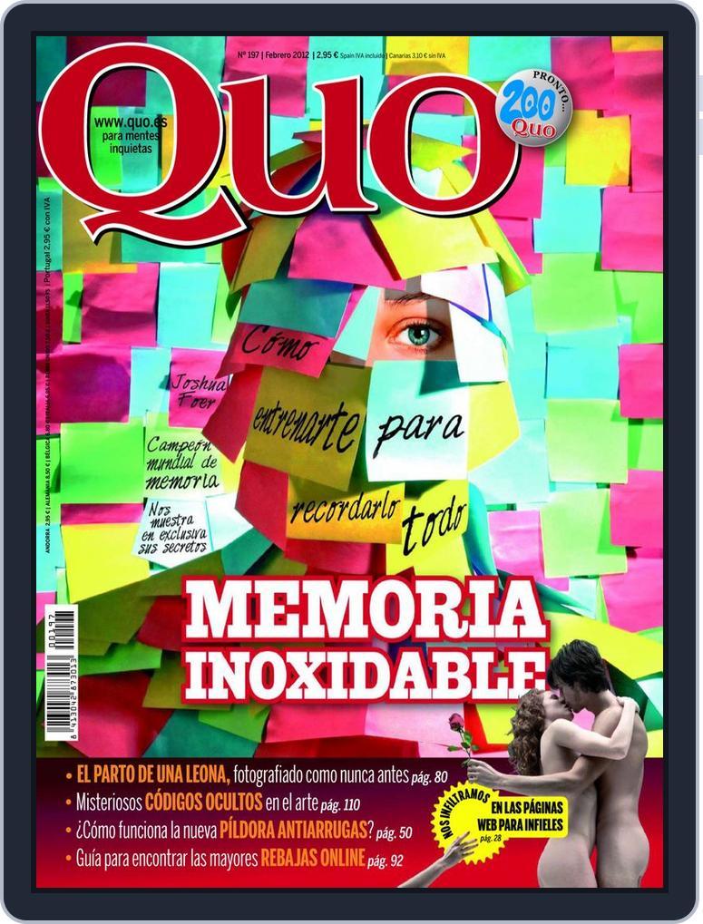 Quo (Digital) Subscription                    January 23rd, 2012 Issue