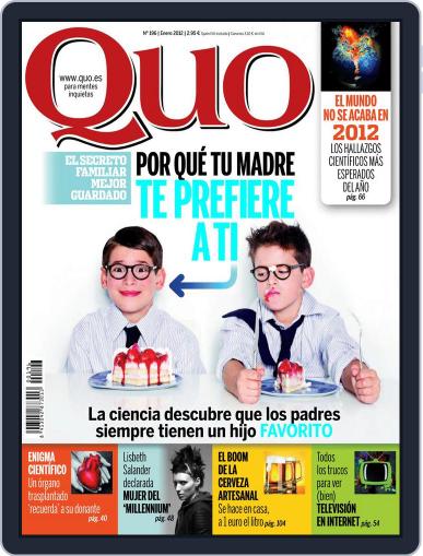 Quo December 21st, 2011 Digital Back Issue Cover