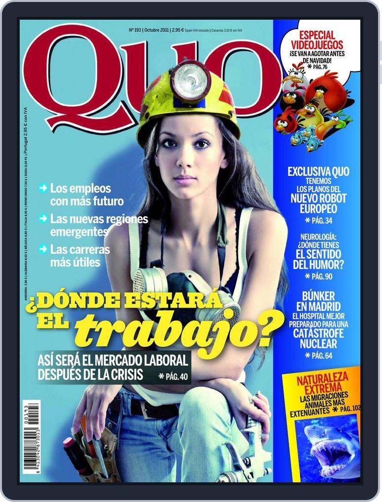 Quo (Digital) Subscription                    September 22nd, 2011 Issue