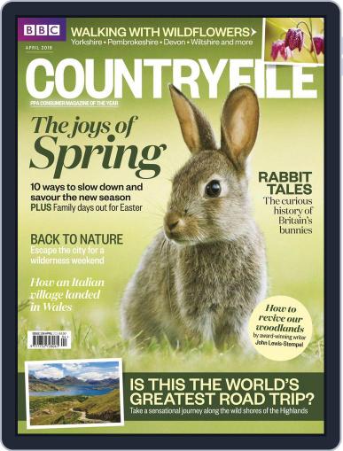 Bbc Countryfile April 1st, 2018 Digital Back Issue Cover