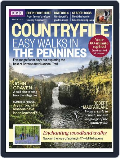 Bbc Countryfile February 24th, 2015 Digital Back Issue Cover