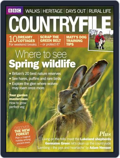 Bbc Countryfile February 21st, 2014 Digital Back Issue Cover