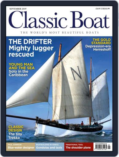 Classic Boat September 1st, 2019 Digital Back Issue Cover