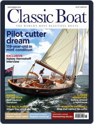 Classic Boat November 1st, 2018 Digital Back Issue Cover