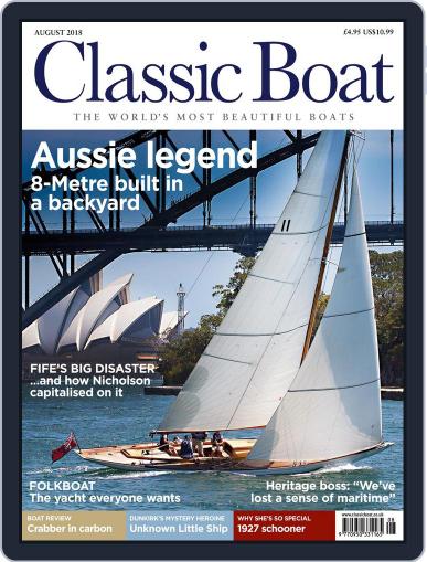 Classic Boat August 1st, 2018 Digital Back Issue Cover