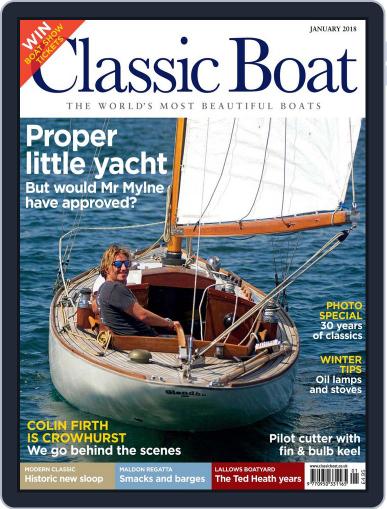 Classic Boat January 1st, 2018 Digital Back Issue Cover