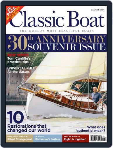 Classic Boat August 1st, 2017 Digital Back Issue Cover