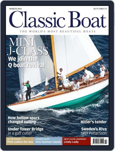 Classic Boat February 5th, 2016 Digital Back Issue Cover