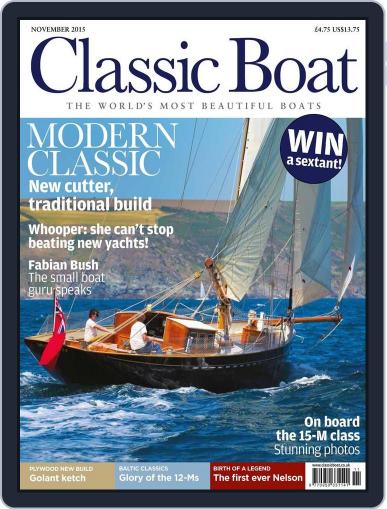 Classic Boat October 2nd, 2015 Digital Back Issue Cover