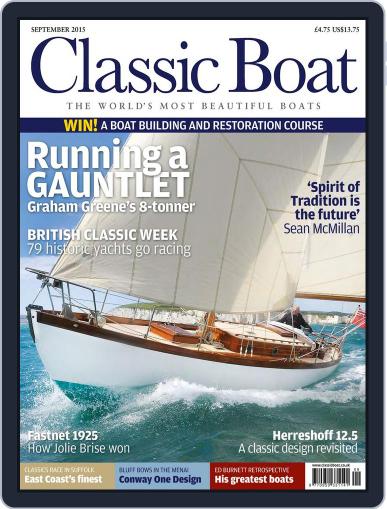 Classic Boat August 7th, 2015 Digital Back Issue Cover
