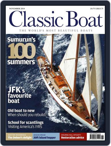 Classic Boat October 10th, 2014 Digital Back Issue Cover