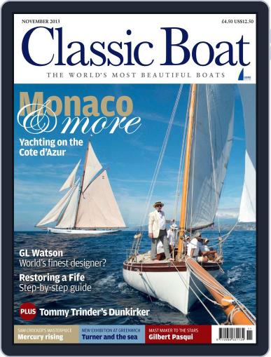 Classic Boat October 8th, 2013 Digital Back Issue Cover
