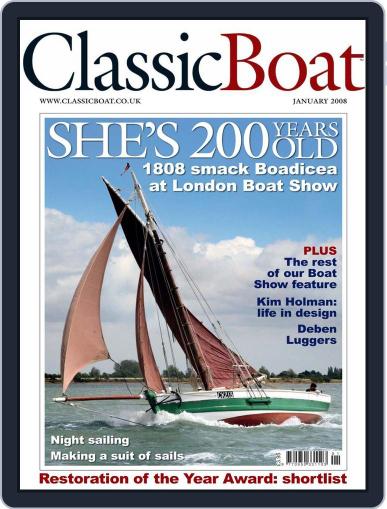 Classic Boat January 15th, 2008 Digital Back Issue Cover