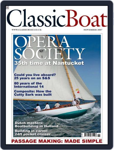 Classic Boat October 9th, 2007 Digital Back Issue Cover