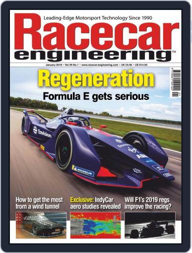 Racecar Engineering January 1st, 2019 Digital Back Issue Cover