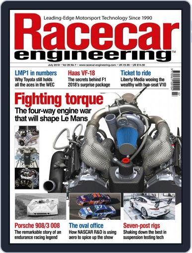 Racecar Engineering July 1st, 2018 Digital Back Issue Cover