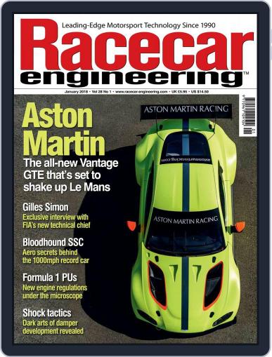 Racecar Engineering January 1st, 2018 Digital Back Issue Cover