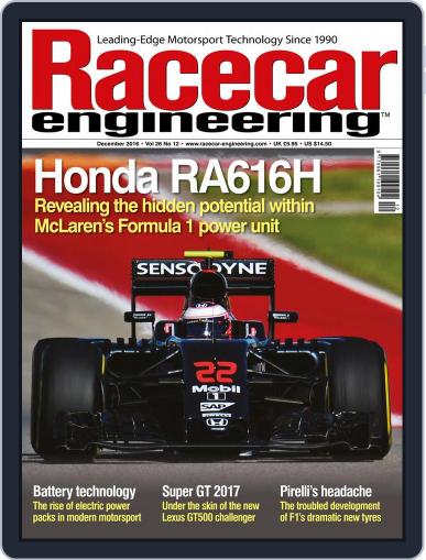 Racecar Engineering December 1st, 2016 Digital Back Issue Cover