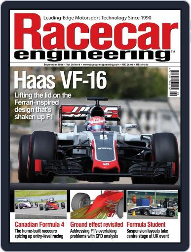 Racecar Engineering August 5th, 2016 Digital Back Issue Cover