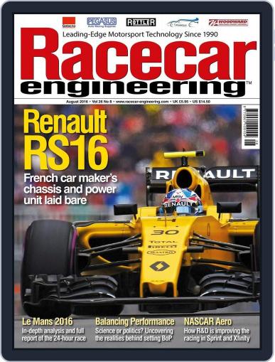 Racecar Engineering July 8th, 2016 Digital Back Issue Cover