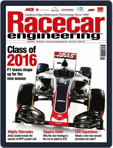 Racecar Engineering March 11th, 2016 Digital Back Issue Cover