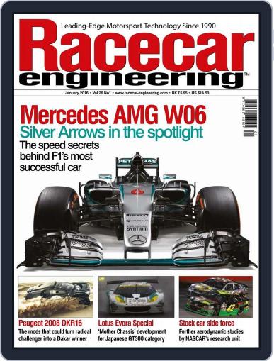 Racecar Engineering December 31st, 2015 Digital Back Issue Cover