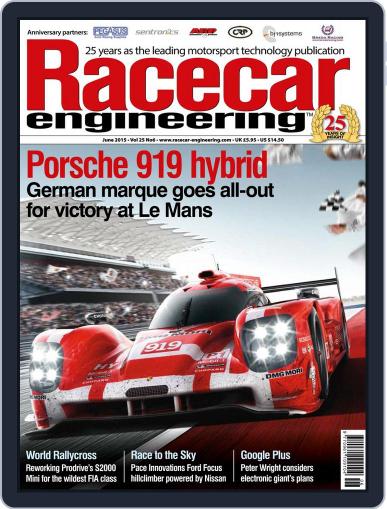 Racecar Engineering April 30th, 2015 Digital Back Issue Cover