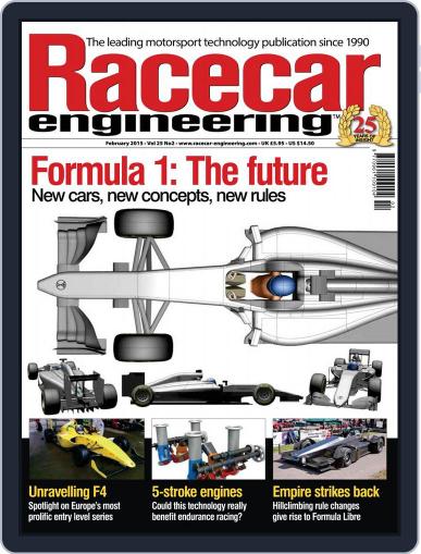 Racecar Engineering January 5th, 2015 Digital Back Issue Cover