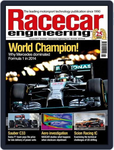 Racecar Engineering December 5th, 2014 Digital Back Issue Cover