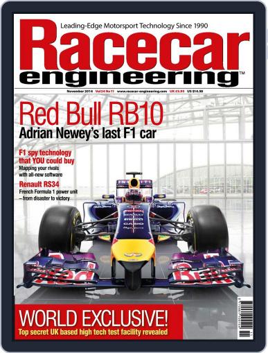 Racecar Engineering September 26th, 2014 Digital Back Issue Cover
