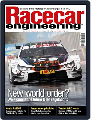 Racecar Engineering September 15th, 2014 Digital Back Issue Cover