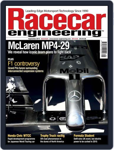 Racecar Engineering August 11th, 2014 Digital Back Issue Cover