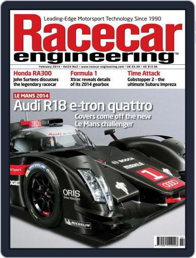 Racecar Engineering January 8th, 2014 Digital Back Issue Cover