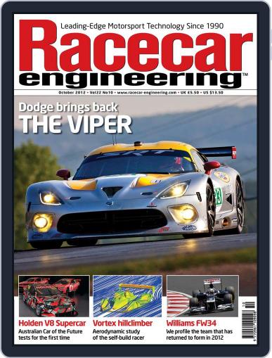 Racecar Engineering September 13th, 2012 Digital Back Issue Cover
