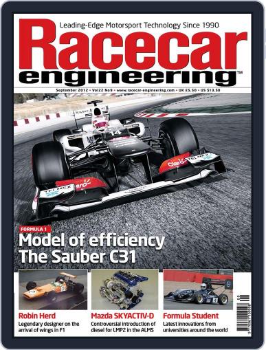 Racecar Engineering August 10th, 2012 Digital Back Issue Cover