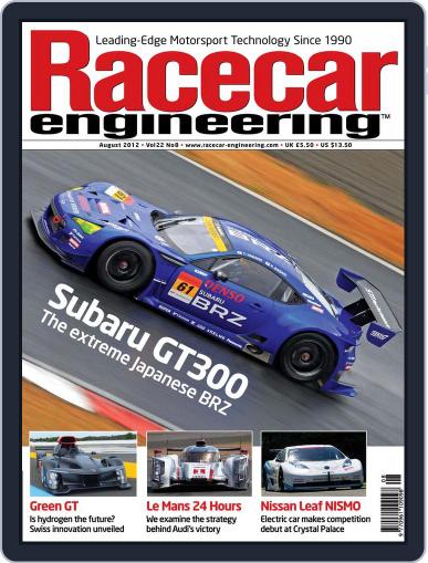 Racecar Engineering July 13th, 2012 Digital Back Issue Cover
