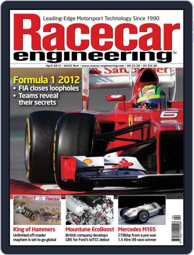 Racecar Engineering March 9th, 2012 Digital Back Issue Cover